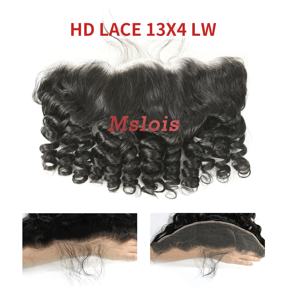 HD Lace Virgin Human Hair Loose Wave 13x4 Lace Closure