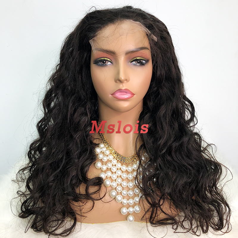 Brazilian Raw Human Hair 4x4 Swiss HD wig Ocean Wave