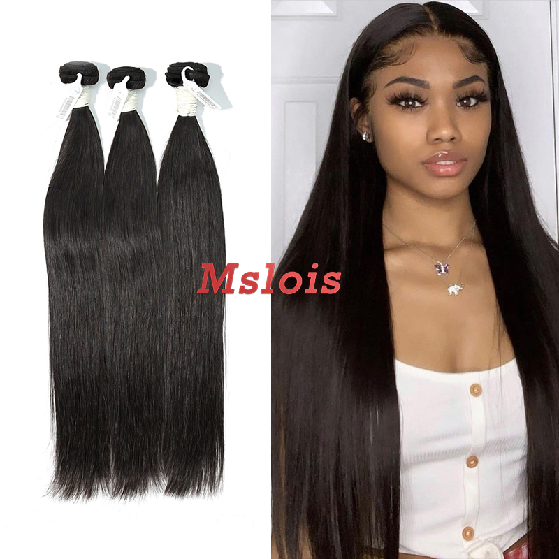 #1b Malaysian Virgin Hair Weft Straight