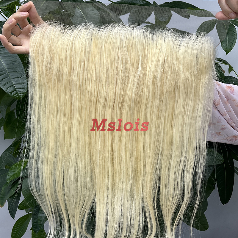 Blonde #613 European Virgin Human Hair HD 13X6 Lace Frontal Straight