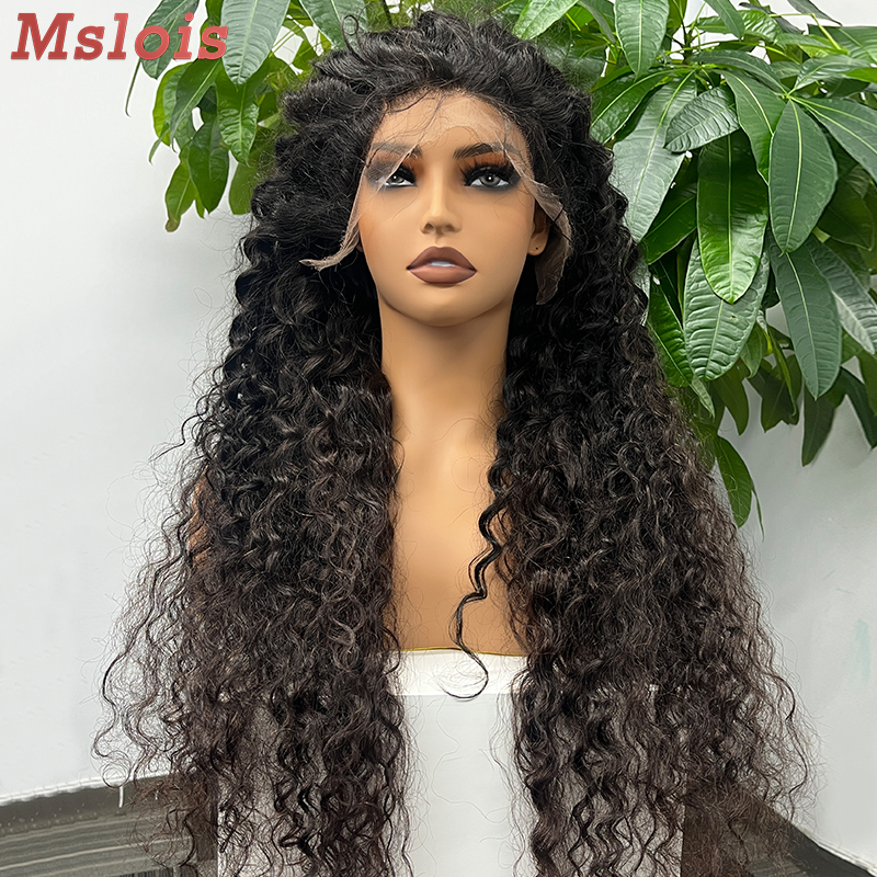 Brazilian Virgin Human Hair 13x4 Swiss HD wig Indian Curly