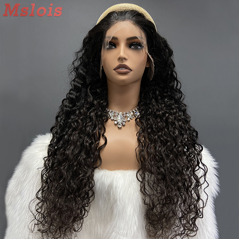 Brazilian Raw Human Hair 13x4 Swiss HD wig Italian Curly