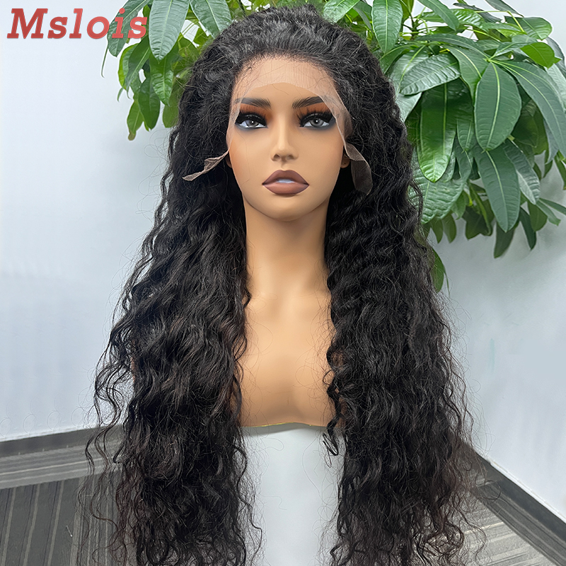 Brazilian Virgin Human Hair 13x4 Swiss HD wig Indian Wave