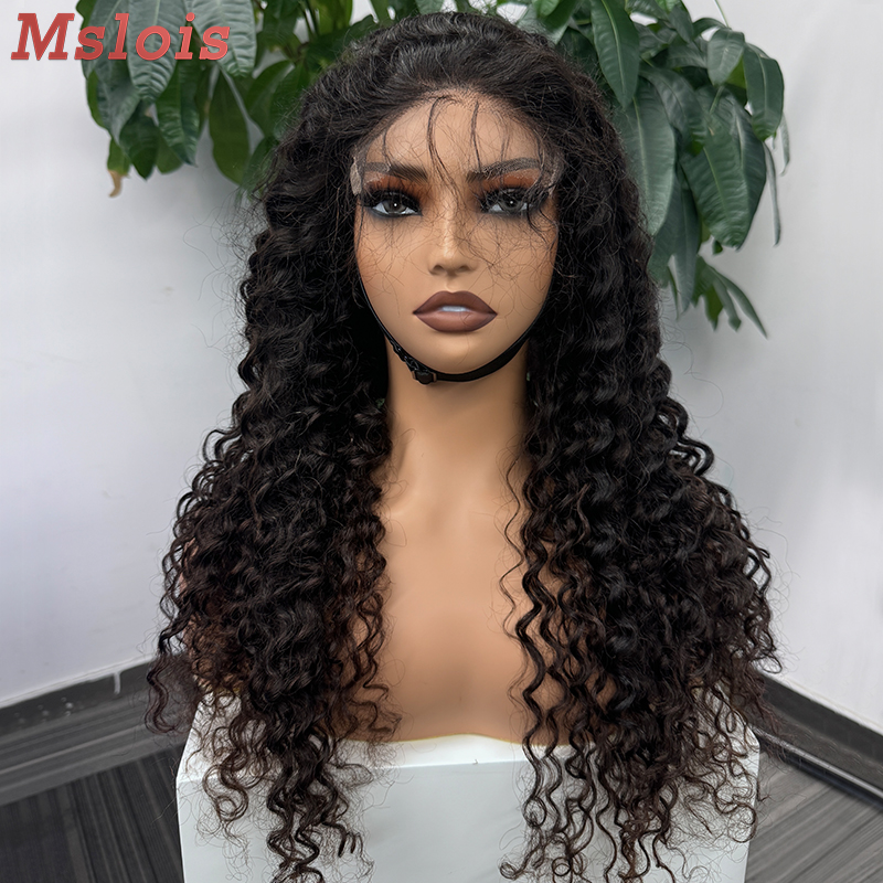 Brazilian Virgin Human Hair 5×5 Swiss HD wig Deep Curly