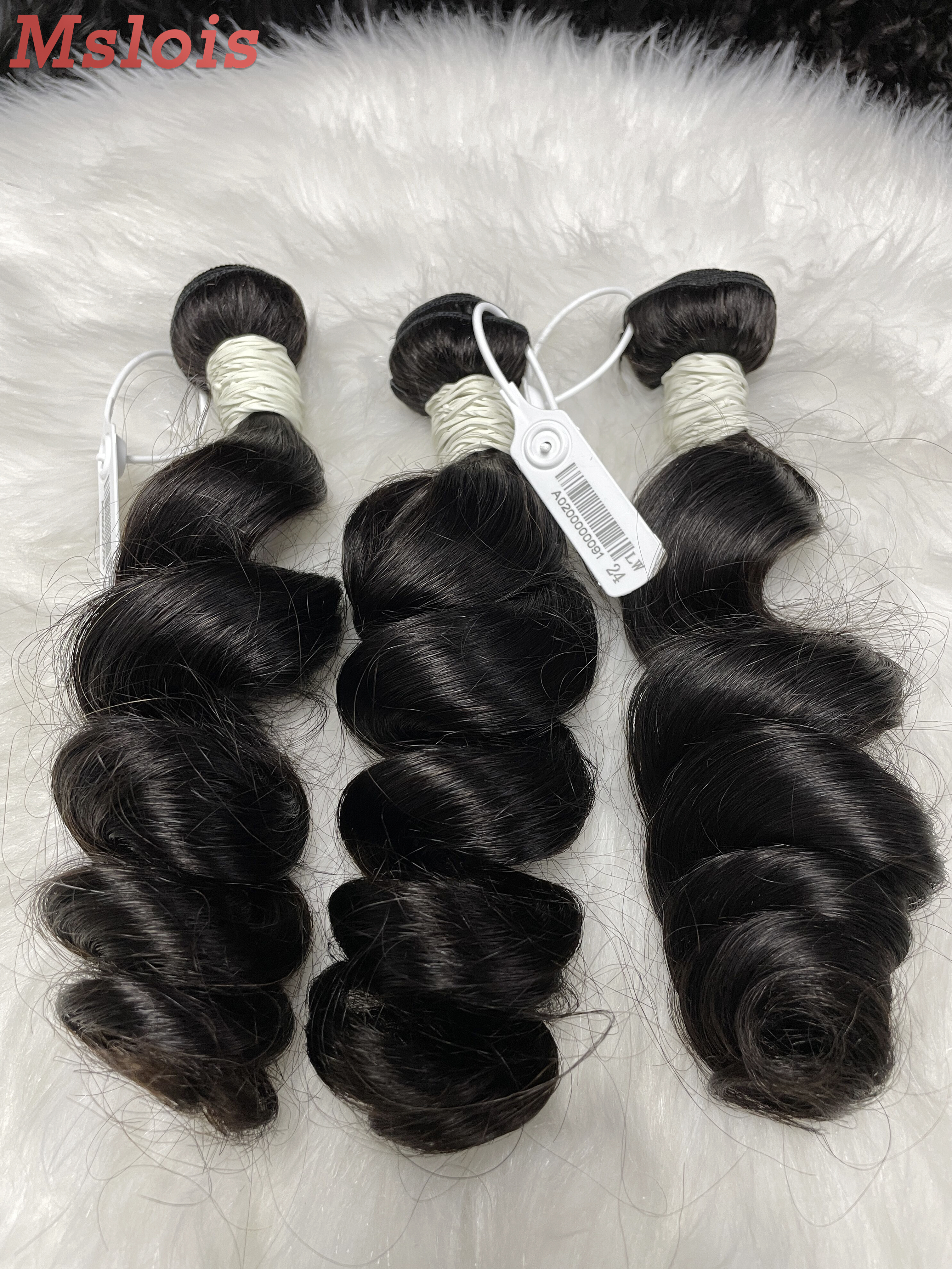 Virgin Loose Wave Hair Bundle 22 24 26Inch Free Shipping