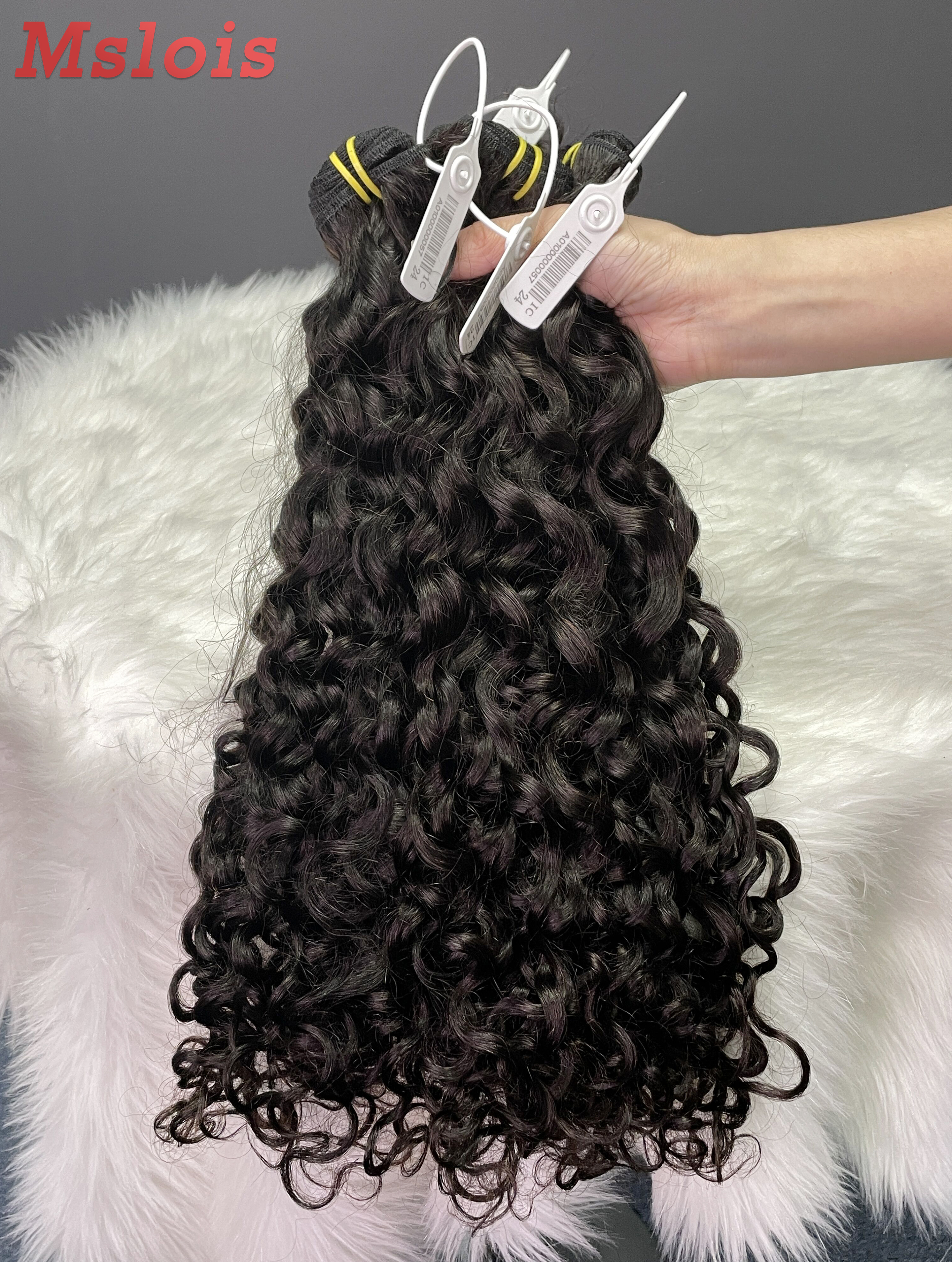 Raw Italy Curly Hair Bundle 18 20 22Inch Free Shipping