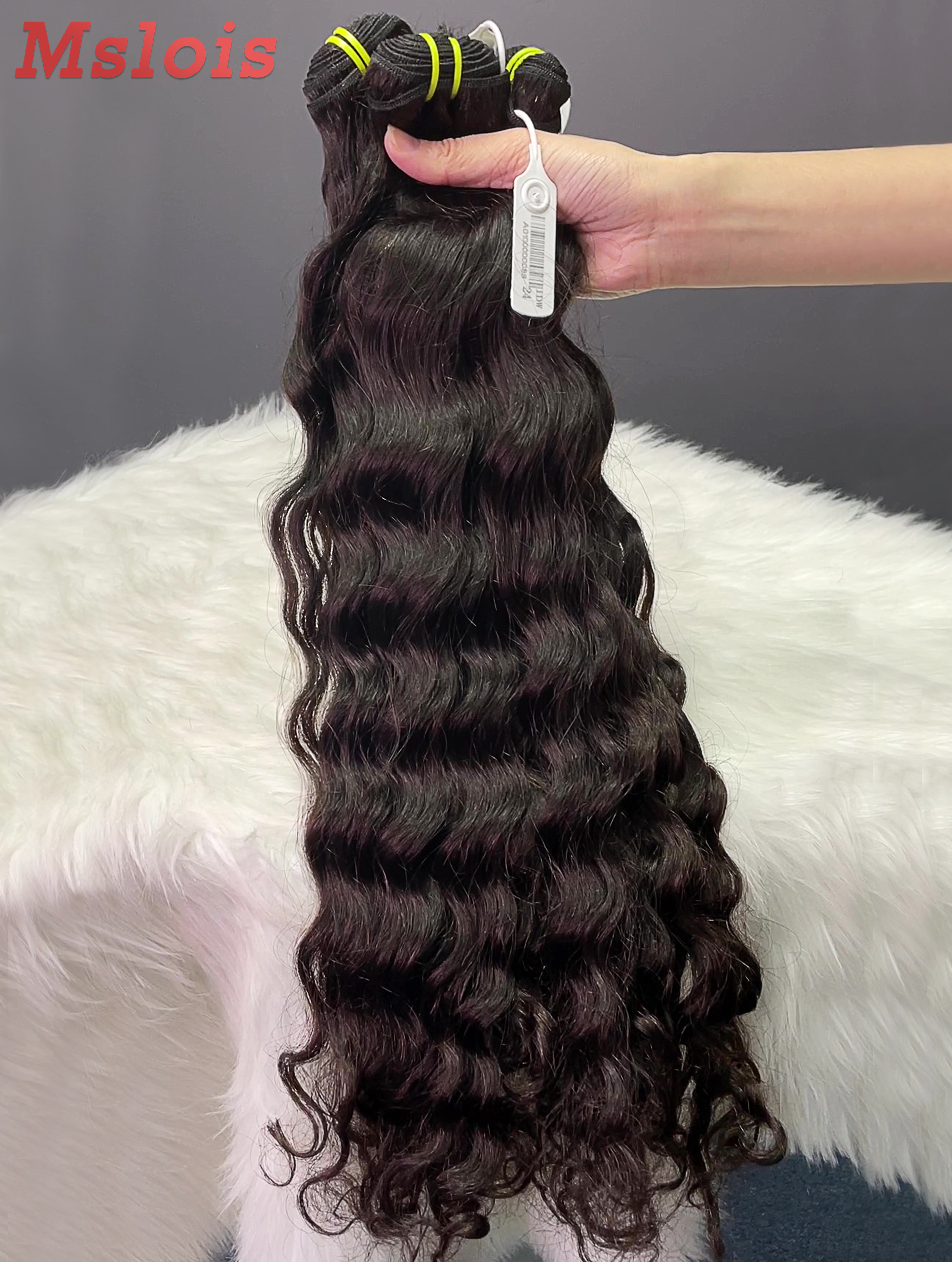 Raw Indian Wave Hair Bundle 26 28 30Inch Free Shipping