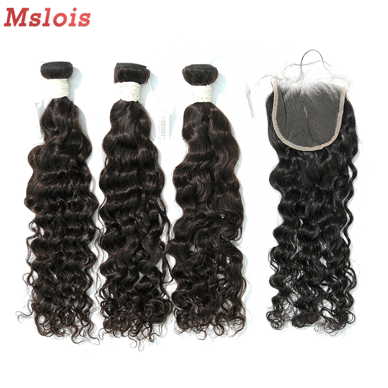 Virgin Indian Curly 20 22 24 Inch And 4x4 HD Lace 20 Inch  Free Shipping