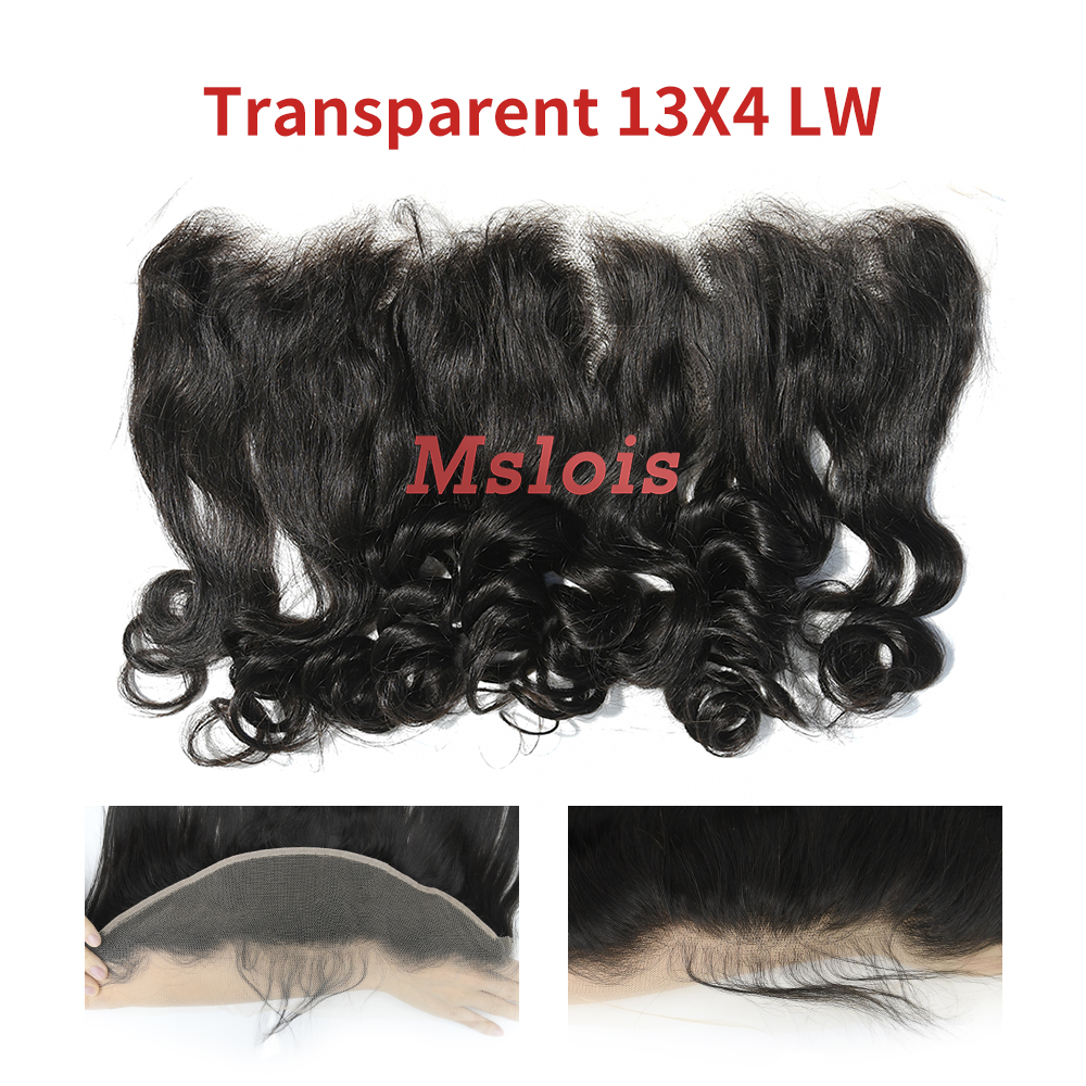 #1b Brazilian Virgin Human Hair 13x4 Lace Frontal Loose Wave