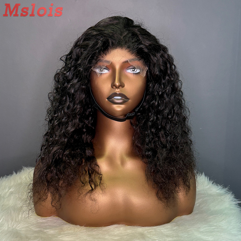 Brazilian Virgin Human Hair 4x4 Swiss HD wig Italian Curly